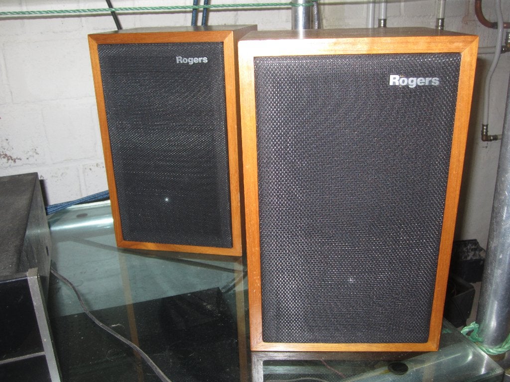 Enceintes Rogers LS3.5a, TV, Hi-fi & Vidéo, Enlèvement, Utilisé, Enceinte d'étagère