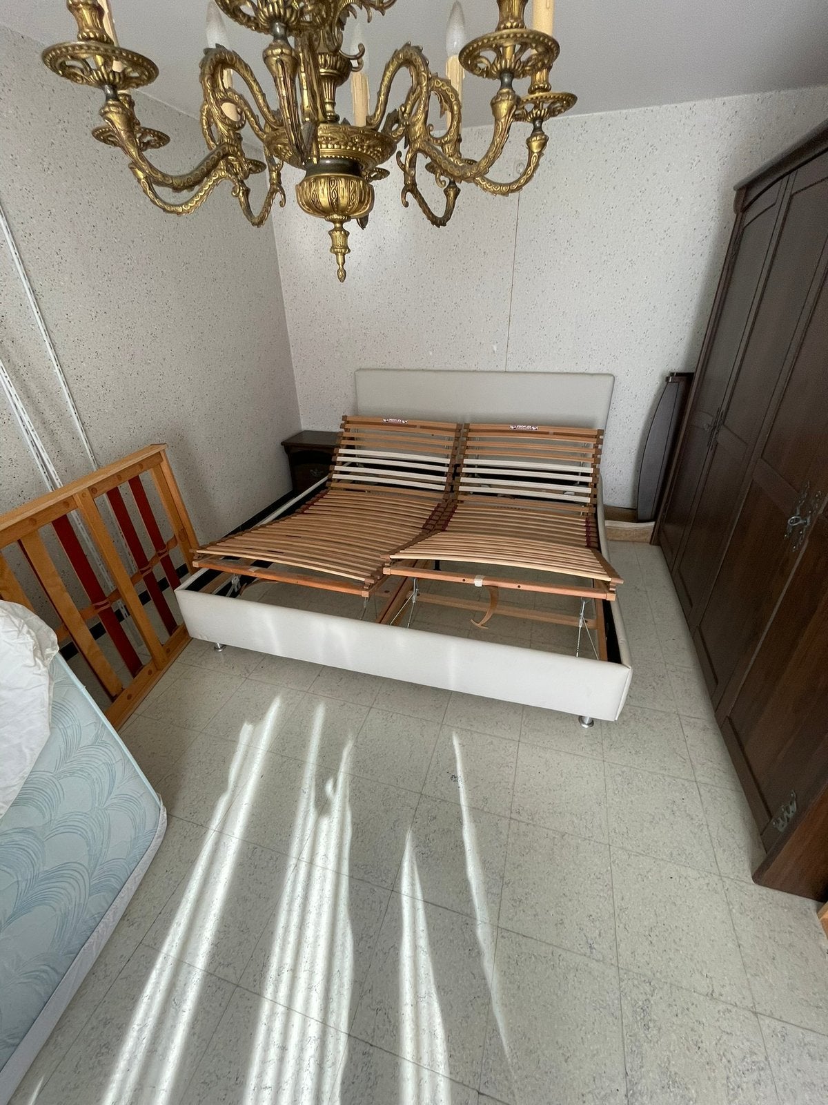 Dubbel bed, Ophalen, Gebruikt