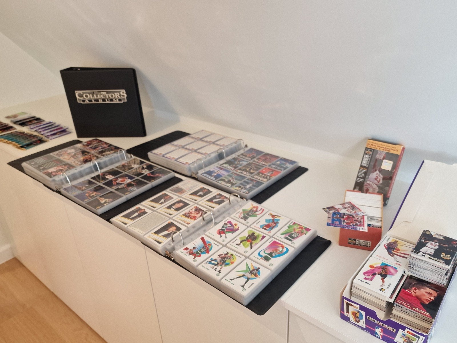Zeer grote(!) collectie NBA cards, incl. Ultra Pro binders, Ophalen