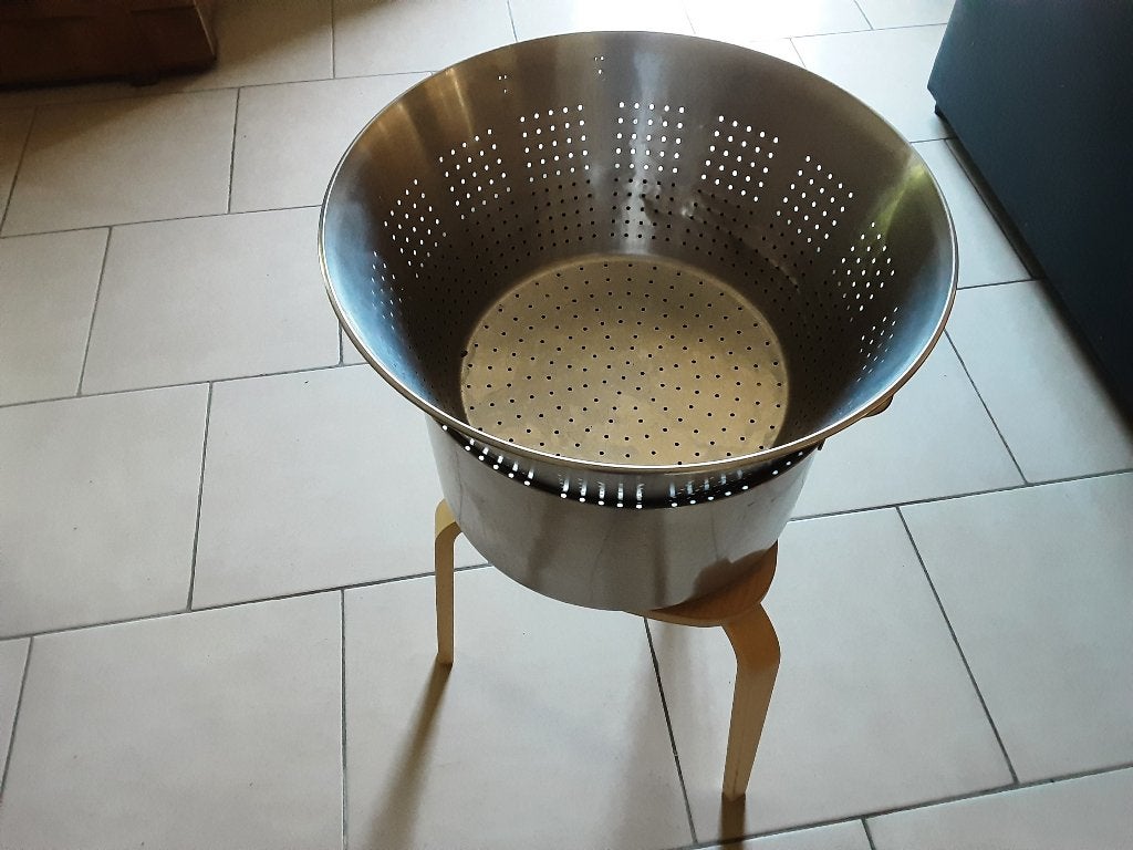 Casserole industrielle inox, Enlèvement ou Envoi, Comme neuf, Inox, Autres types