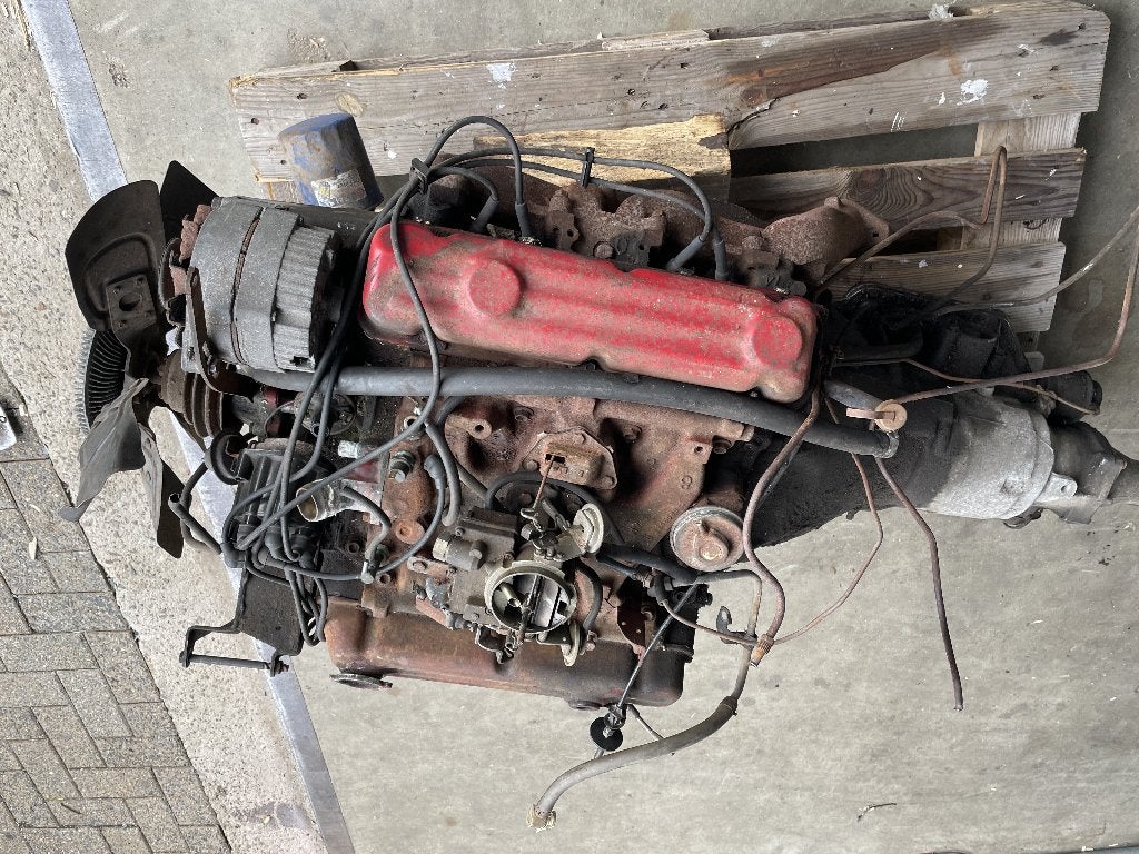 buick v8 350 cid met th 350 transmissie, Ophalen, Gebruikt, Buick