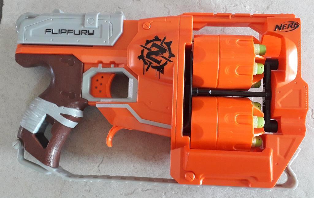 Nerf Zombie, Enlèvement, Neuf