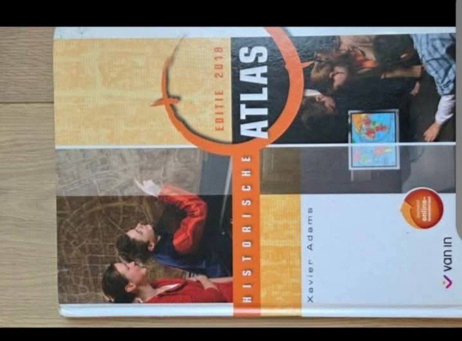 historische atlas, ASO, Verzenden, Geschiedenis, Zo goed als nieuw