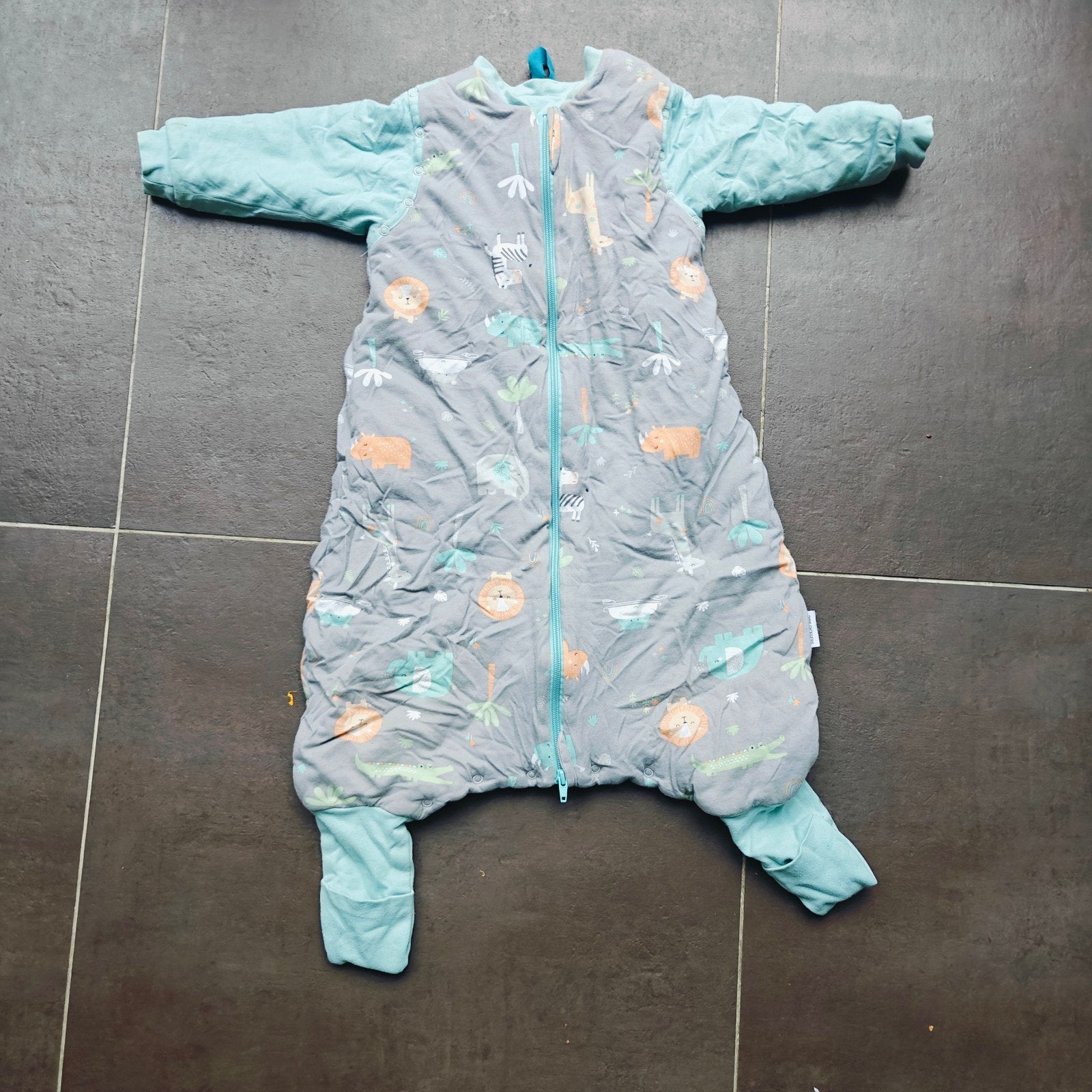 gigoteuse slumbersac 12-24 mois theme savane, Enfants & Bébés, Gigoteuse ou Couverture d'emmaillotage, 80 cm, Comme neuf, Enlèvement