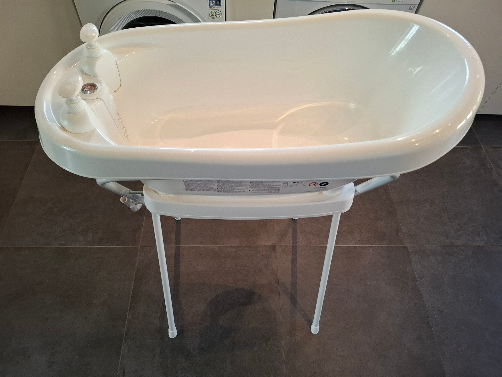 Babybadje Bébéjou met badinzet en toebehoren, Kinderen en Baby's, Ophalen, Gebruikt, Badje, Bébé-jou