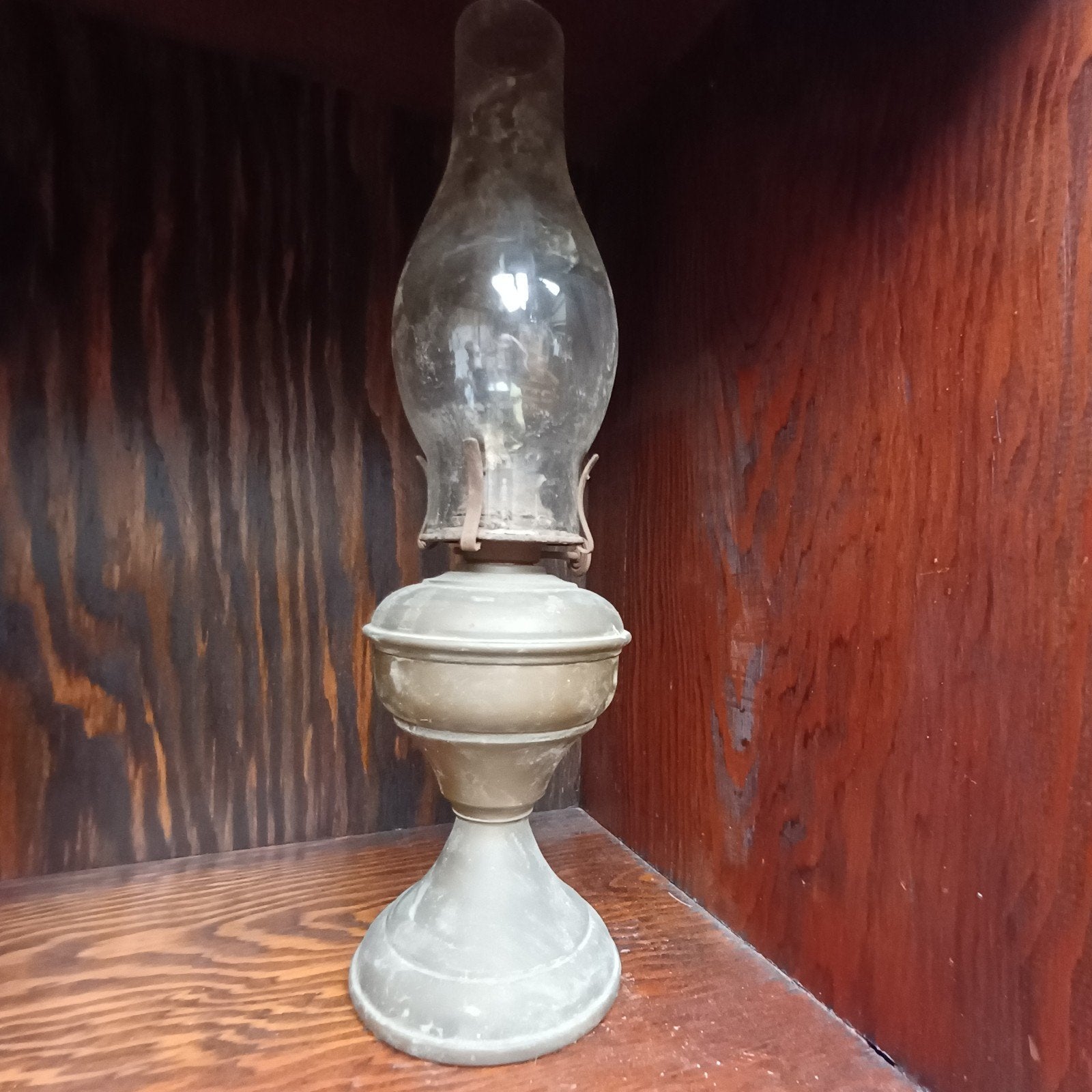 Koperen olielamp, Antiek en Kunst, Antiek | Brons en Koper, Ophalen
