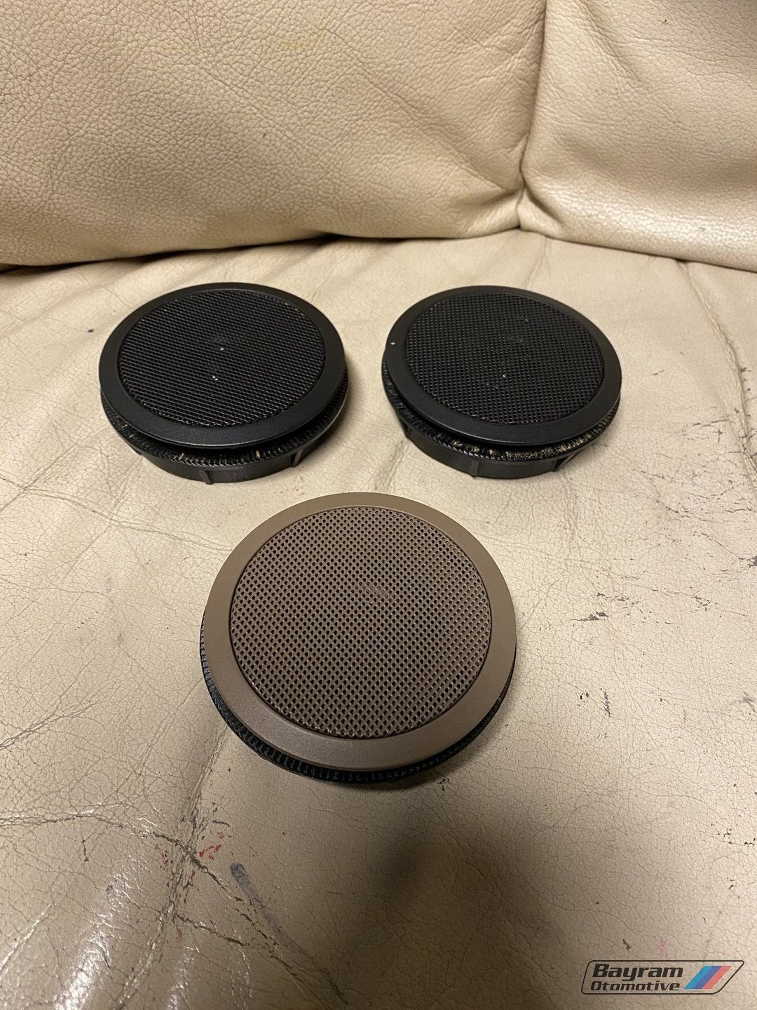 Bmw E36 speaker zwart beige origineel deurpanelen 3-serie m3, -, -, -