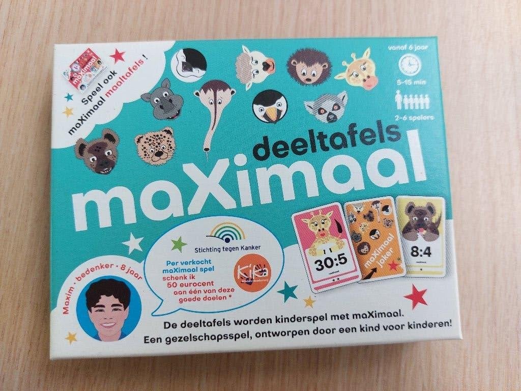 Maximaal deeltafels, Kinderen en Baby's, Ophalen, Zo goed als nieuw, Rekenen