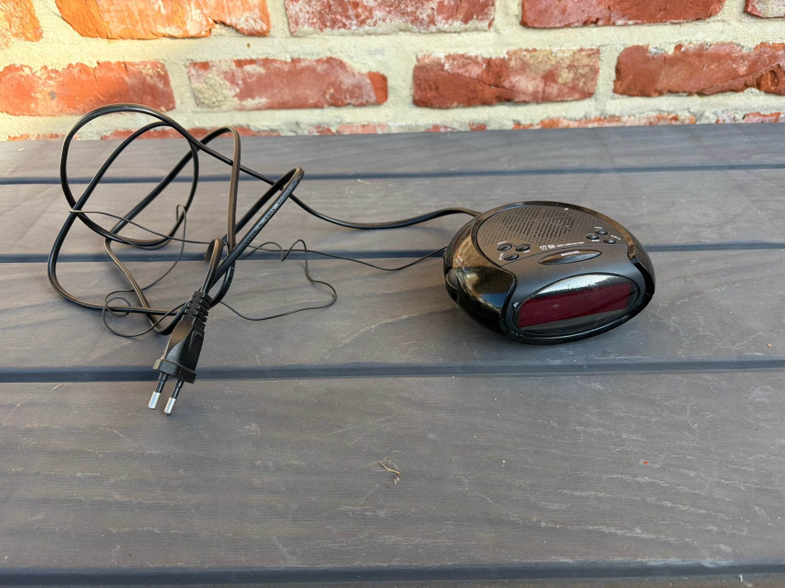 Wekkerradio Proline, Elektronische apparatuur, Ophalen of Verzenden, Gebruikt, Digitaal