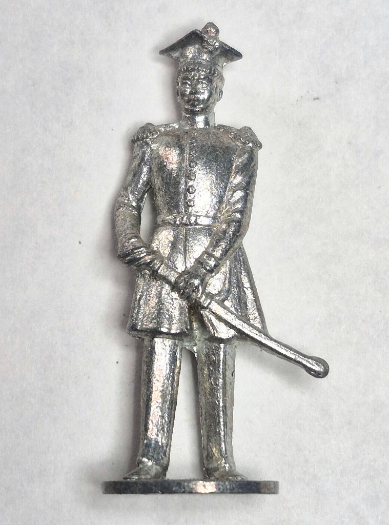 Metal Söldner Soldaten 1830-1915 19. Jahr Hauptmann Zink, Verzamelen, Verrassingseieren, Ophalen of Verzenden, Gebruikt, Overige typen