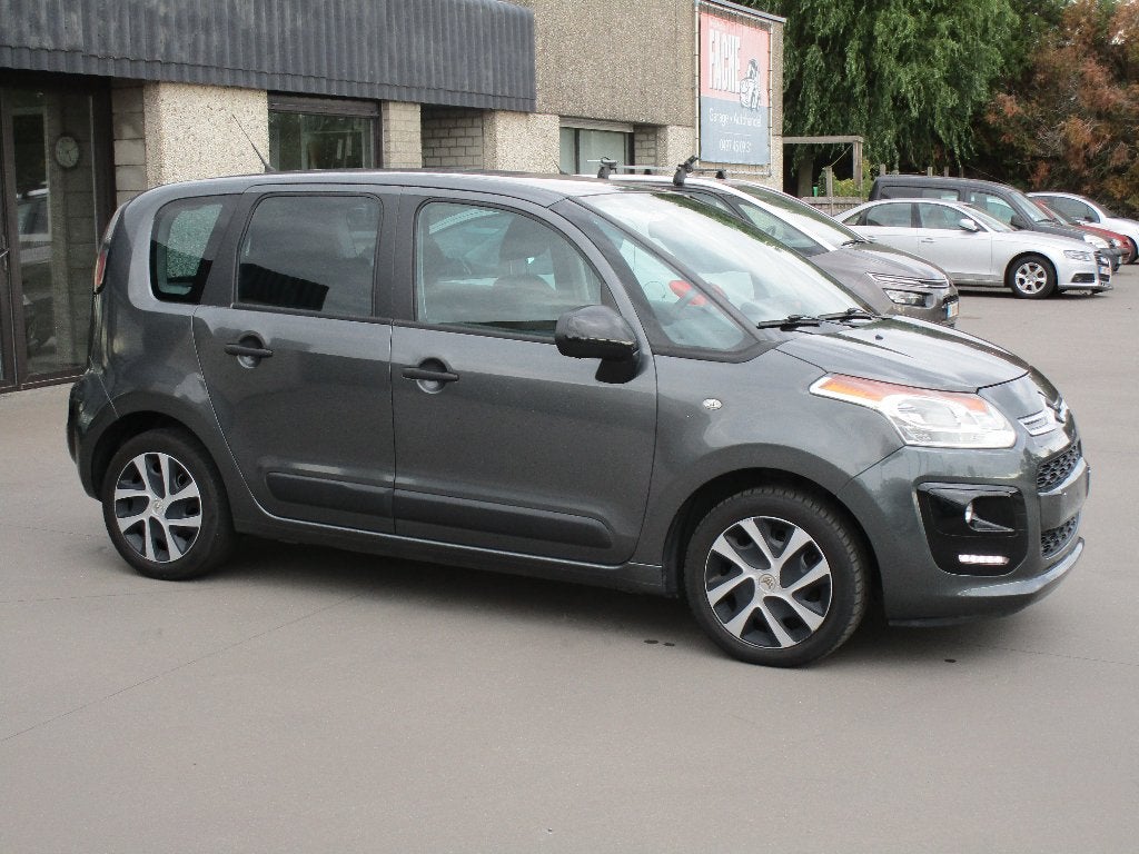 citroen c3 picasso 1.2 tendance 06/2017 50600 km airco, Autos, Argent ou Gris, Euro 6, Entreprise, 5 places
