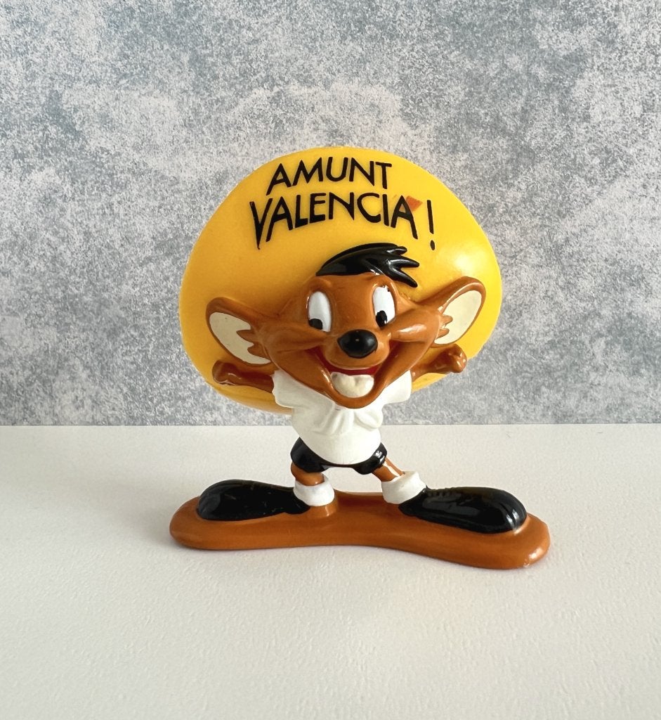 Figurine Speedy Gonzalez Amunt Valencia - 1996, Verzamelen, Beelden en Beeldjes, Gebruikt, Overige typen, Ophalen of Verzenden