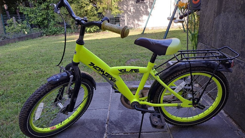Kinderfiets maat 18, Fietsen en Brommers, Ophalen, Velgrem, Thompson, 16 tot 20 inch