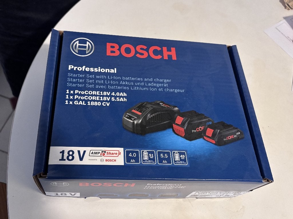 Batteries Bosch Pro neuves, Bricolage & Construction, Enlèvement, Neuf