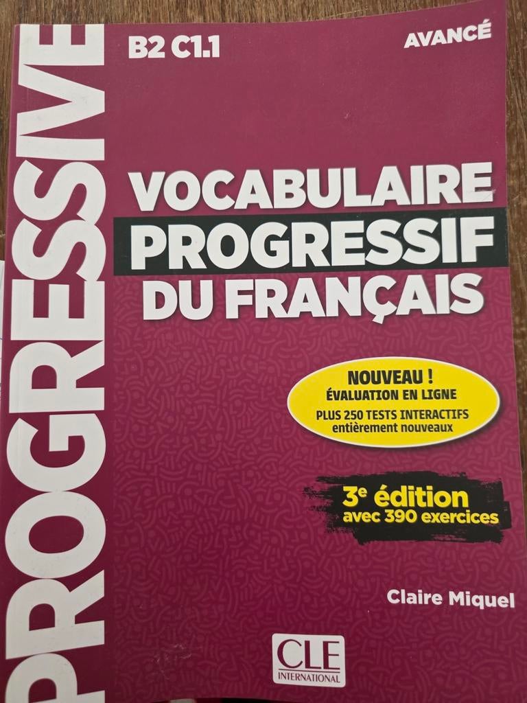 Vocabulaire Progressif du français - oefenboek, Livres, Enlèvement, Neuf