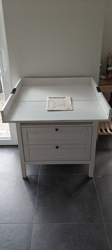 Verzorgingstafel Sundvik Ikea, Enlèvement, Utilisé, Commode
