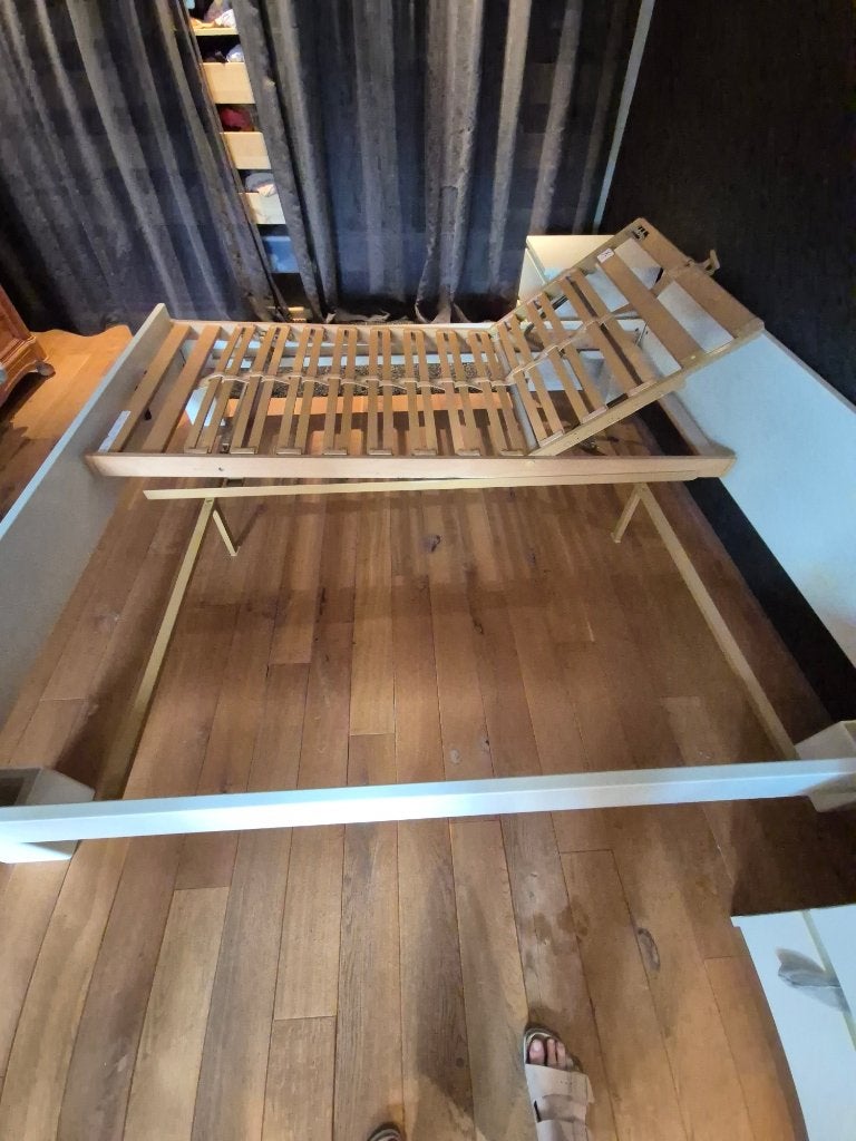 2 lattenbodems, Huis en Inrichting, Slaapkamer | Matrassen en Bedbodems, Ophalen, Gebruikt, 90 cm, Eenpersoons