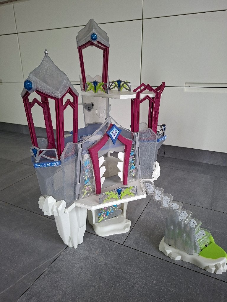 kasteel prinsessen playmobil kristallen paleis, Ophalen, Gebruikt, Losse onderdelen, Kasteel/Fort