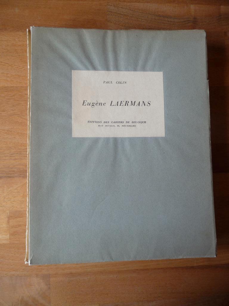 EUGENE LAERMANS - KUNSTBOEK 1929, Boeken, Gelezen, PAUL COLIN, Ophalen of Verzenden, Schilder- en Tekenkunst