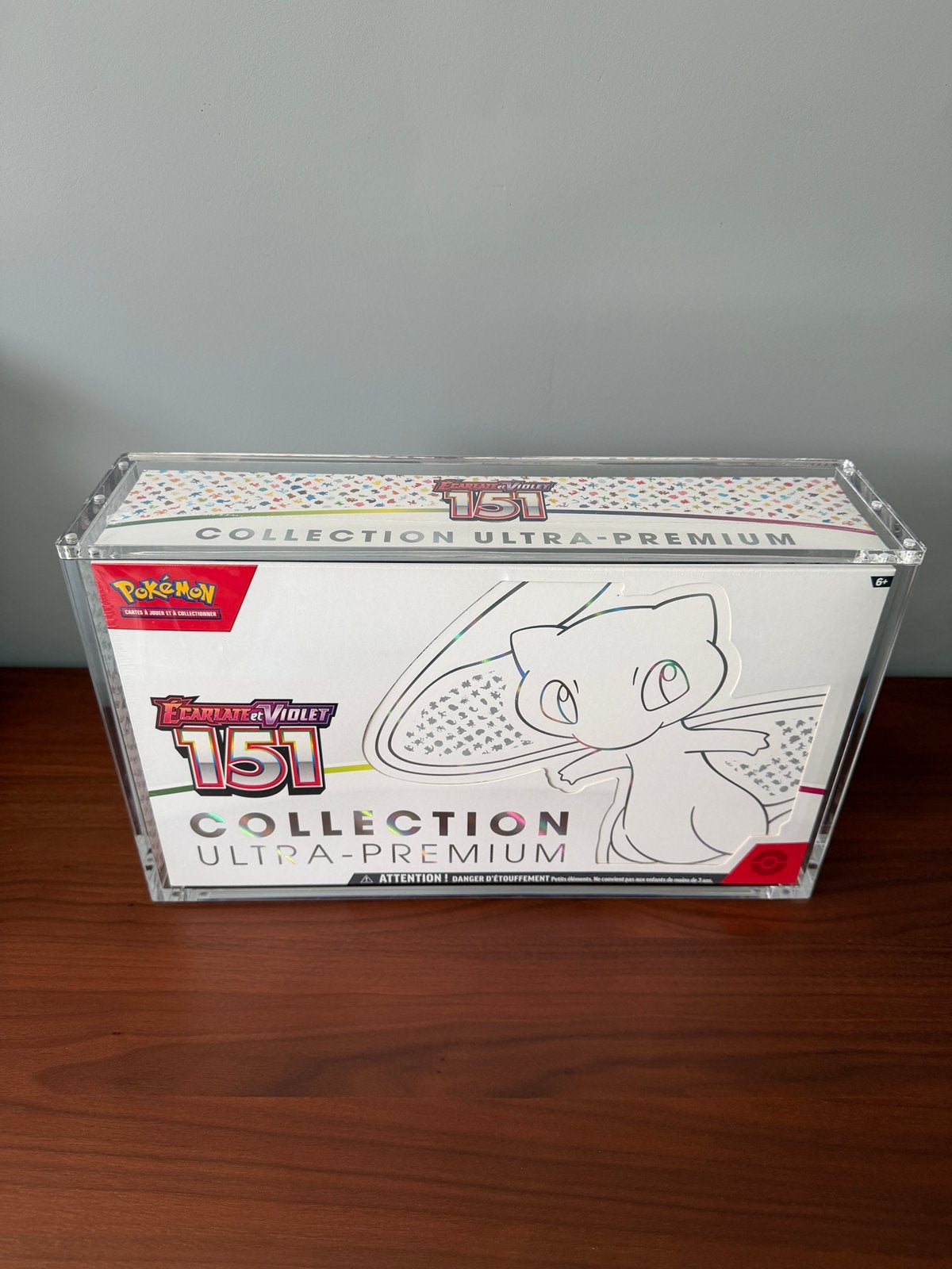 Magnetische acrylbeschermer voor UPC MEW 151 Pokémon, Ophalen of Verzenden, Nieuw