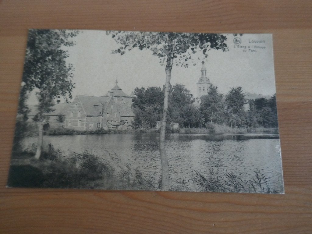 leuven louvain l'etang à l'abbaye du parc, Enlèvement ou Envoi, Affranchie, Brabant Flamand
