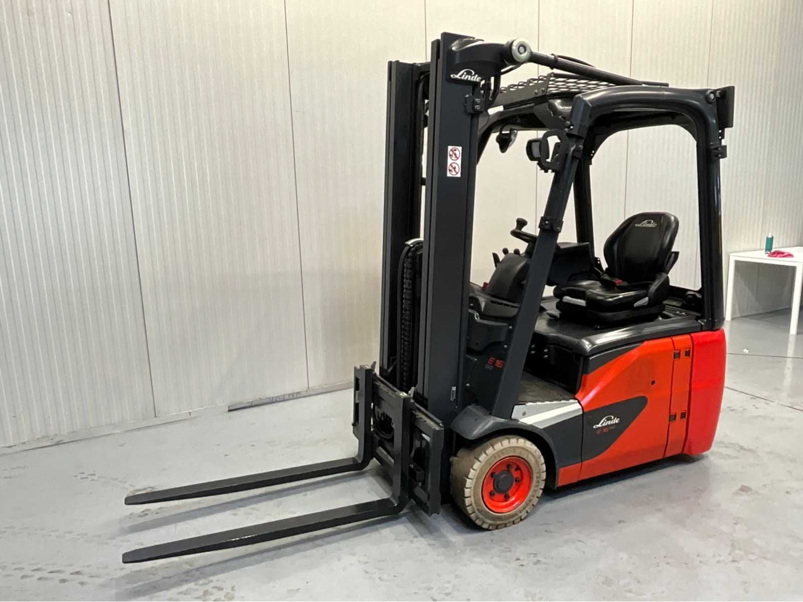 Linde E16C-02 Triplex- Freelift - Sideshift, Autre propulsion, Chariot élévateur, Linde