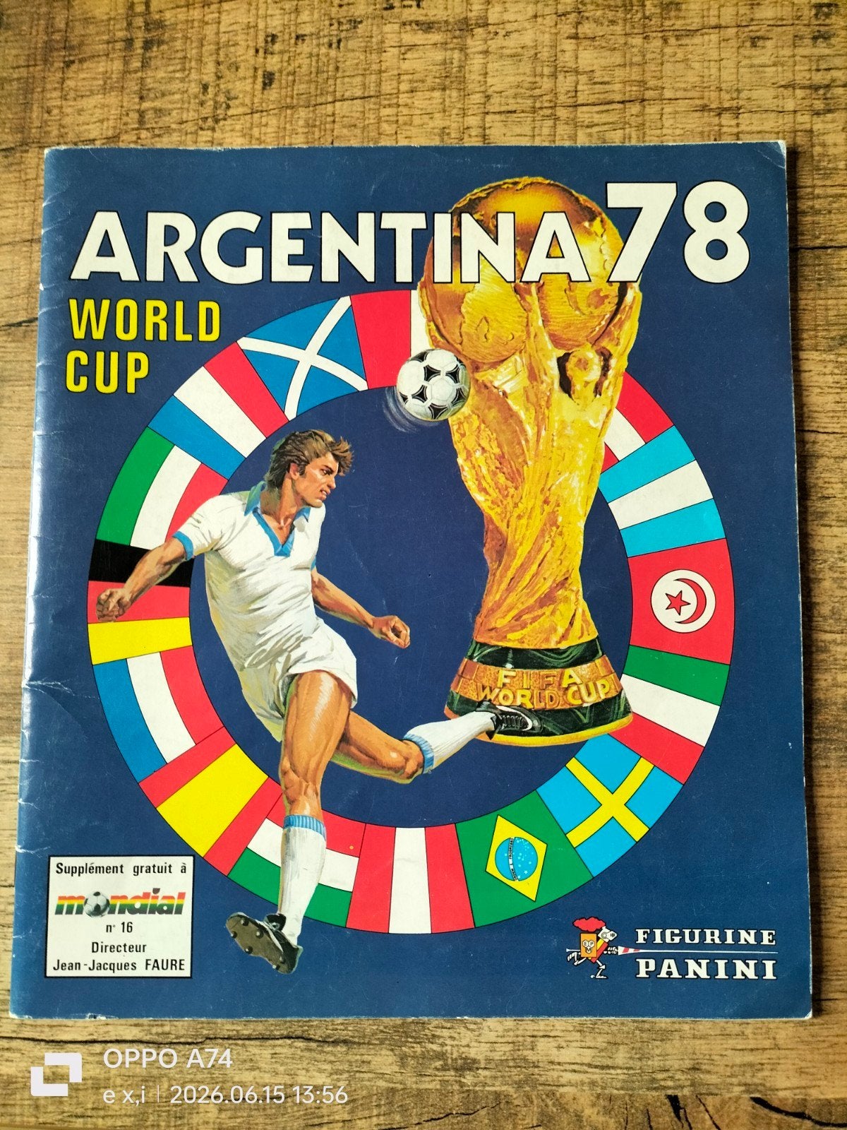Album vide Argentina 78 Panini, aanvulling op het tijdschrif, Verzamelen