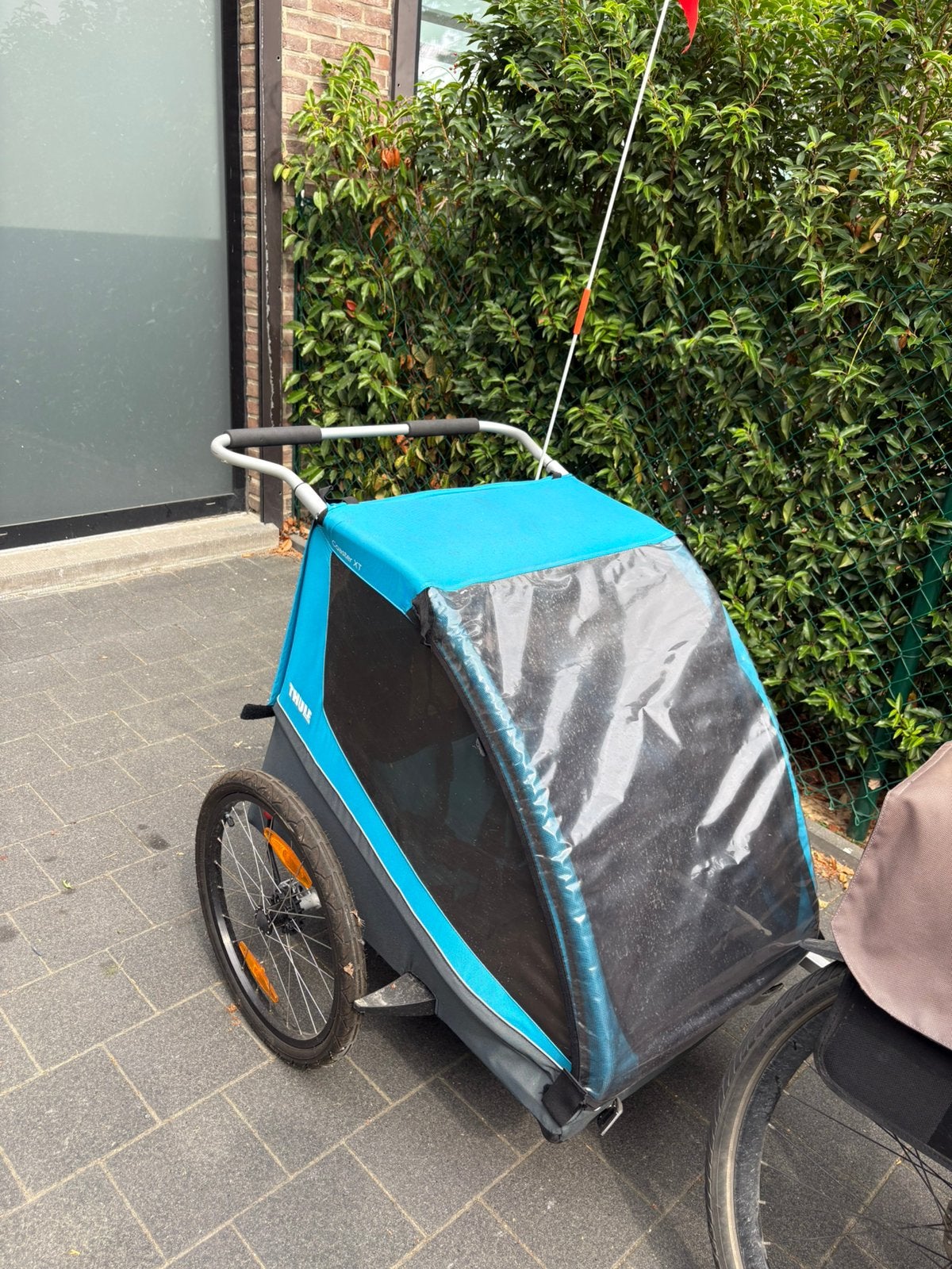 Remorque Thule Coaster XT/vélo, Enlèvement, Utilisé, Remorque pour enfant