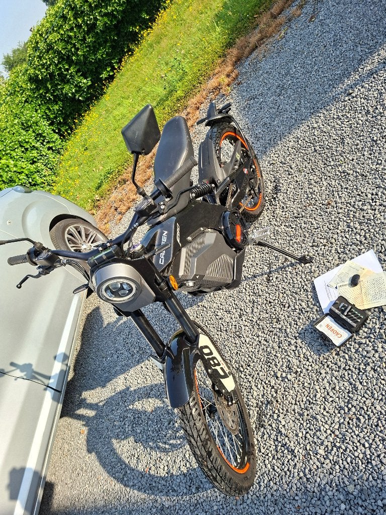 Moto électrique CAOFEN F80, Enlèvement, Comme neuf