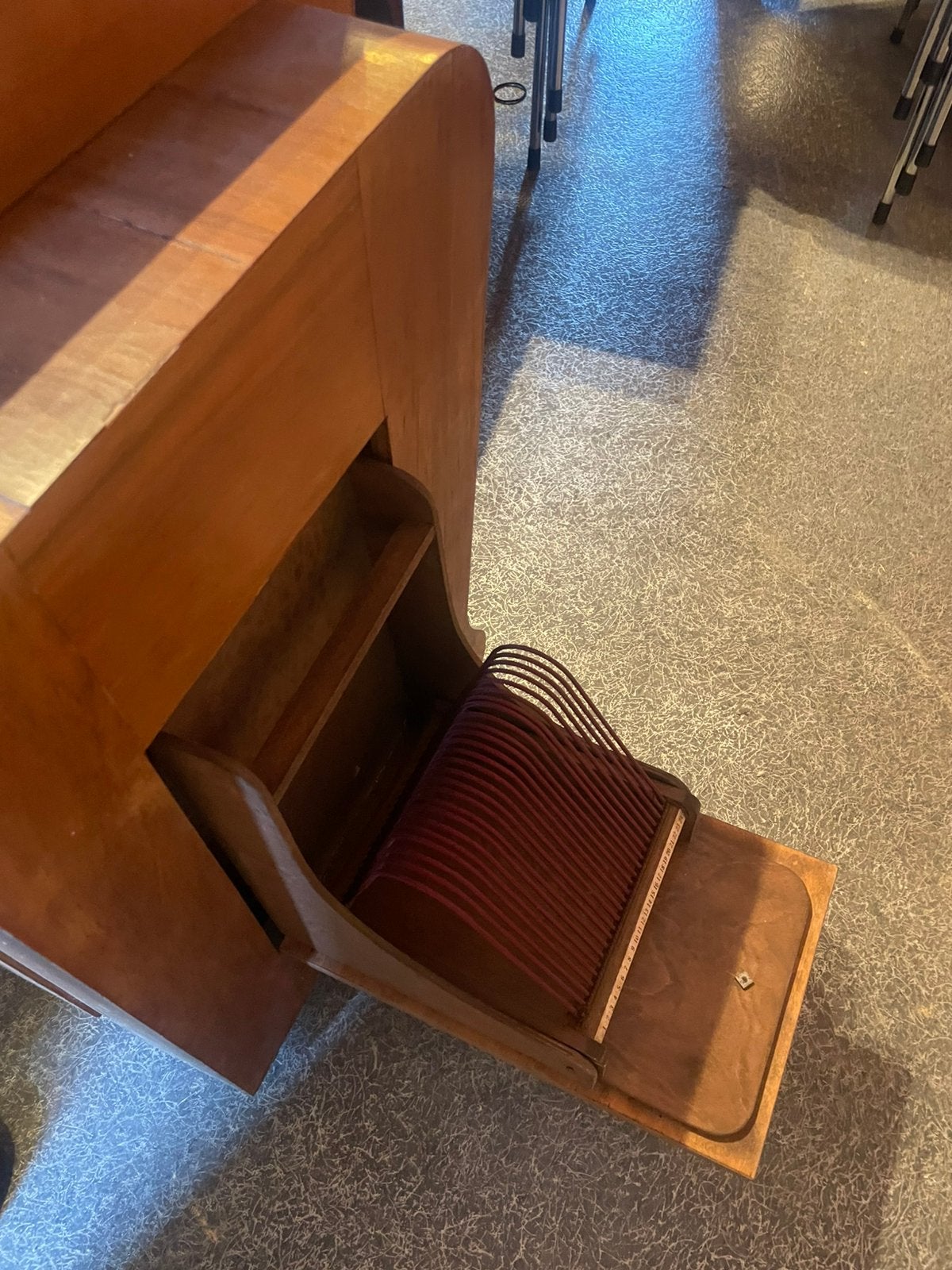 Oud art deco radiomeubel, Huis en Inrichting, Ophalen, Gebruikt