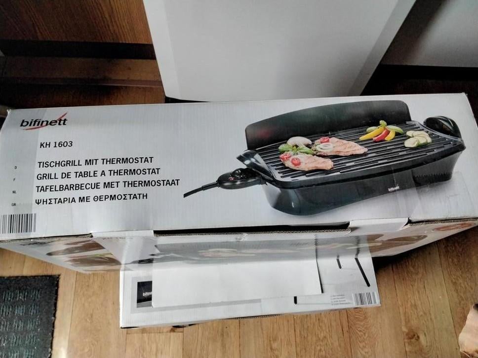 Electrice tafel barbecue, Ophalen