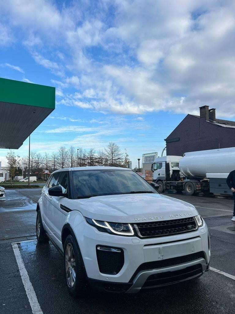 Range Rover Evoque 4x4 topconditie, Auto's, Automaat, Monovolume, Wit, Leder