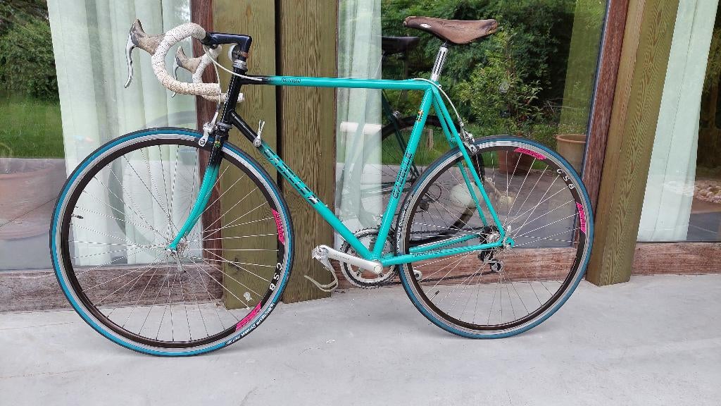 Retro koersfiets Gazelle, Fietsen en Brommers, Fietsen | Racefietsen, Ophalen, Gebruikt, Gazelle, 53 tot 57 cm
