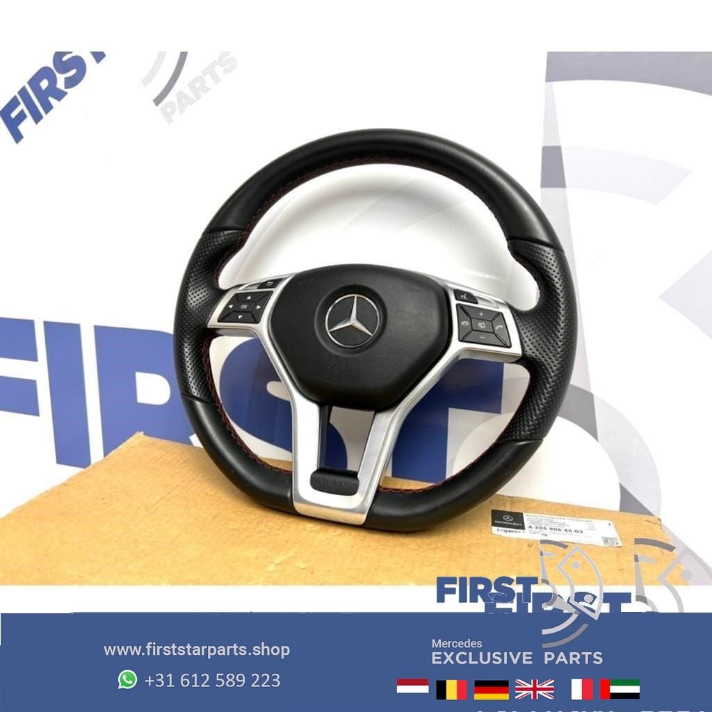 Mercedes AMG STUUR + AIRBAG Mercedes W176 W246 W117 W204 W21, Gebruikt, -, Ophalen of Verzenden, -