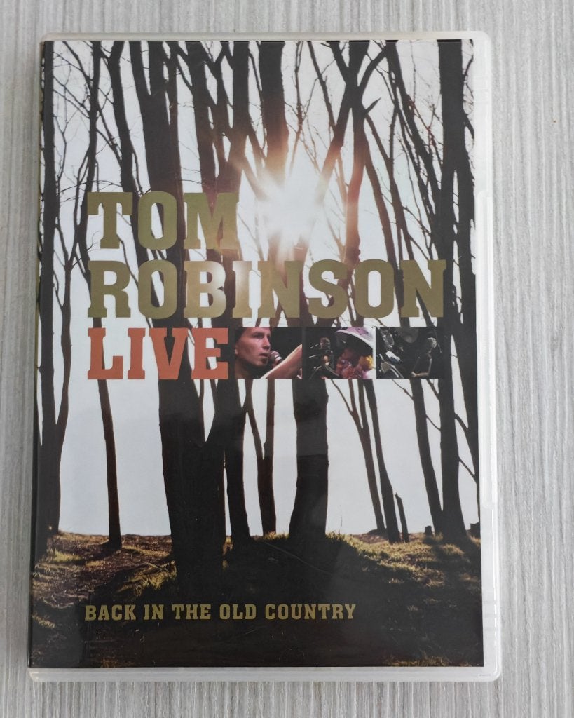 TOM ROBINSON - Live : back in the old country (DVD), Tous les âges, Envoi, Comme neuf, Musique et Concerts