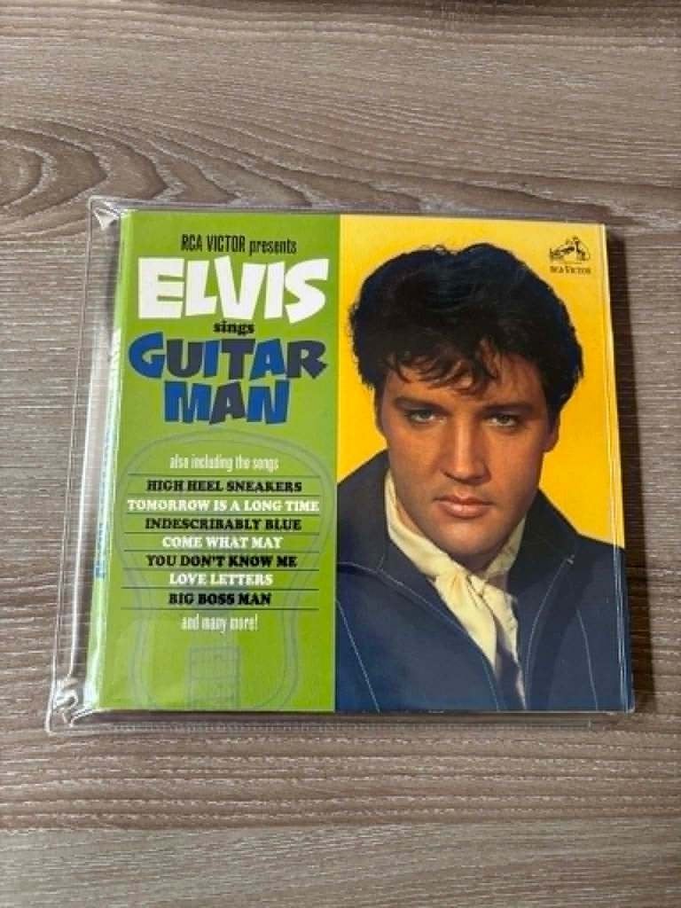 Elvis dubbele Follow that dream cd. Elvis sings Guitar man., Enlèvement ou Envoi, Rock 'n' roll, Comme neuf, Autres types