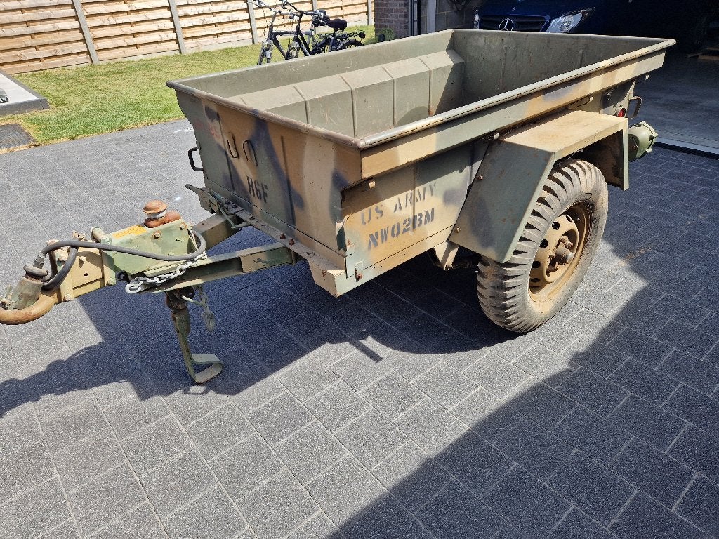 M416 militaire aanhangwagen, Ophalen, Gebruikt