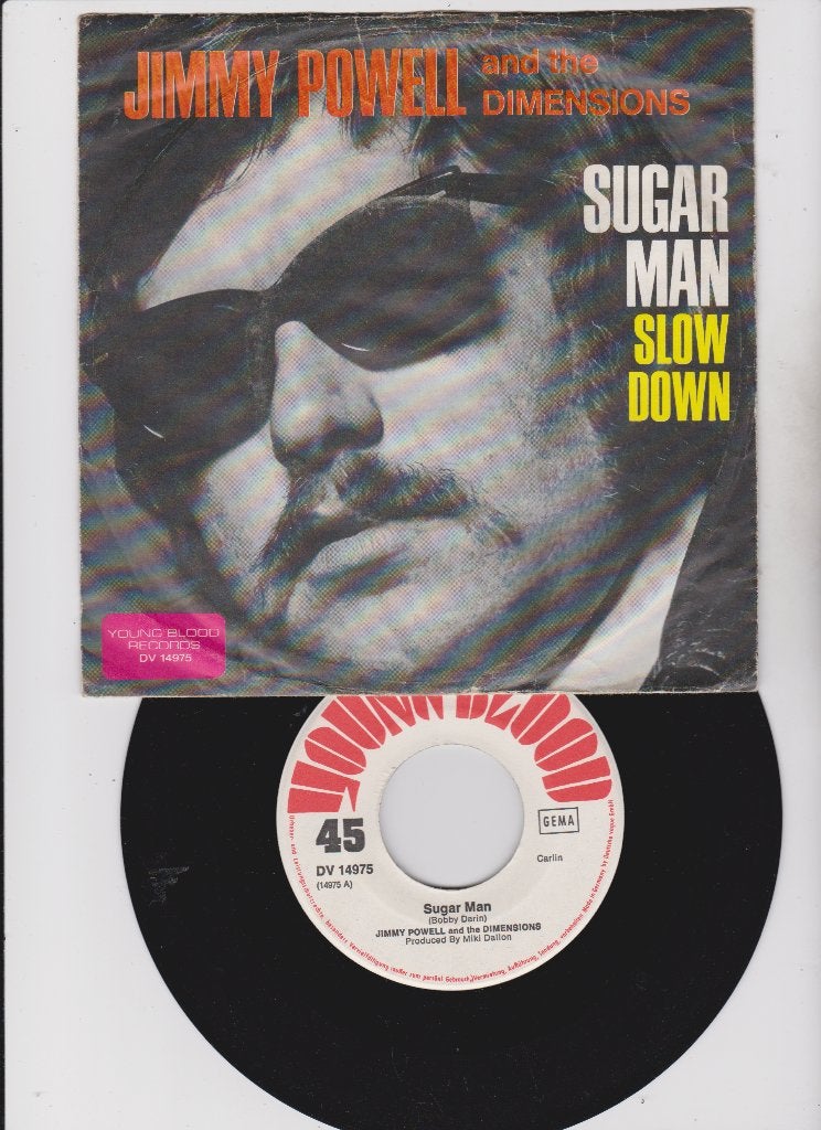 Jimmy Powell And The Dimensions – Sugar Man   1969, Beschermende buitenhoes, Ophalen of Verzenden, Gebruikt, Pop