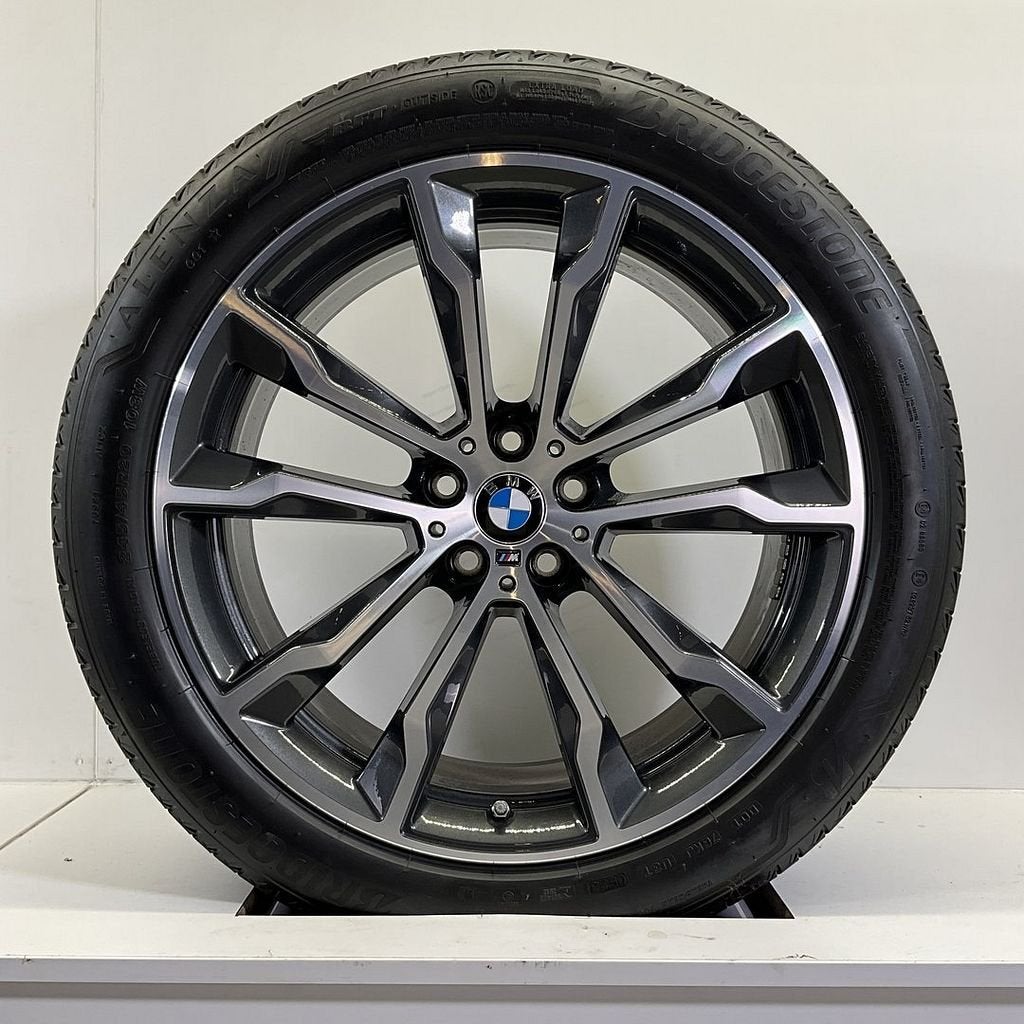 BMW X3 G01 X4 G02 BREEDSET VELGEN + ZOMERBANDEN 20 INCH ORIG, Pneus et Jantes, 245 mm, Véhicule de tourisme, Pneus été