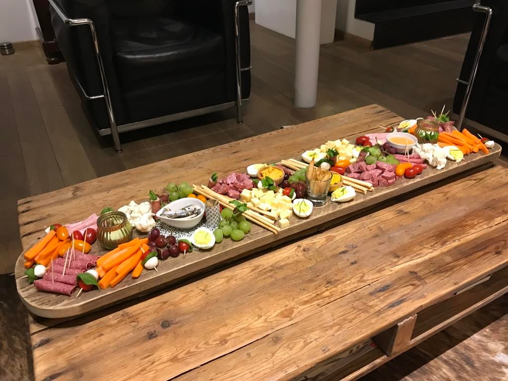 Tapas/hapjesplank 120x24cm., Ophalen, Zo goed als nieuw