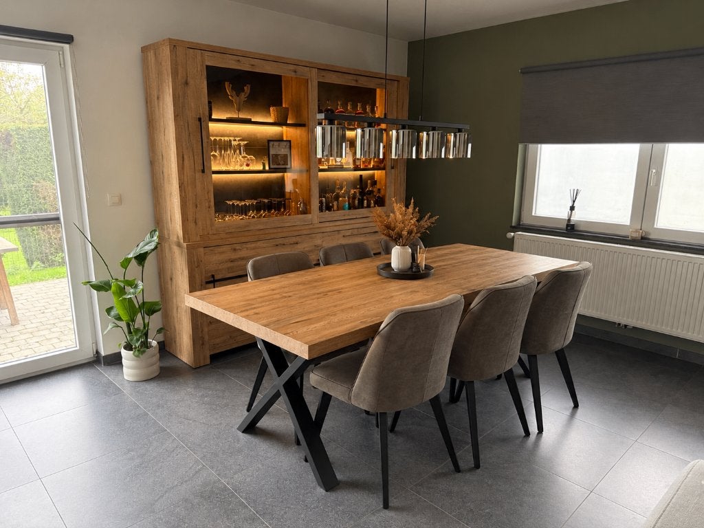 Salle à manger, Huis en Inrichting, Ophalen, Zo goed als nieuw, 4 tot 6 stoelen