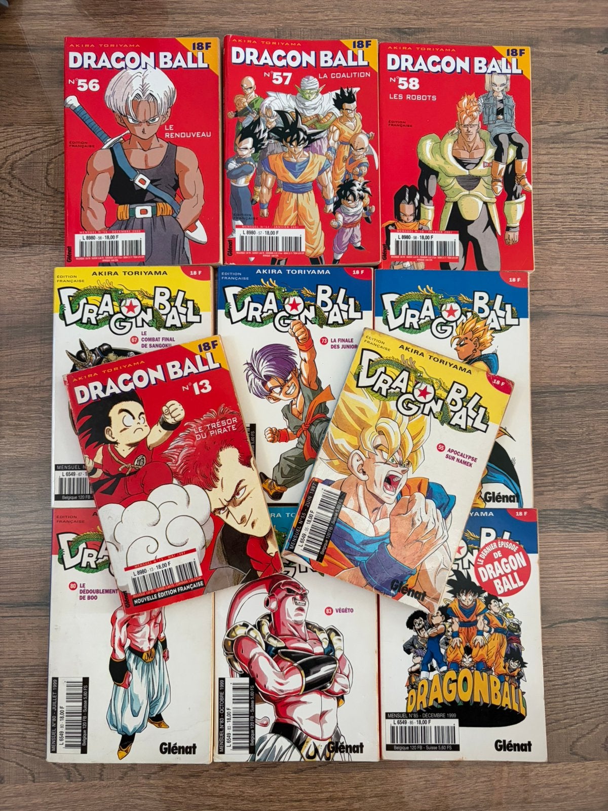 Lot de mangas Dragon Ball, Enlèvement ou Envoi, Comme neuf