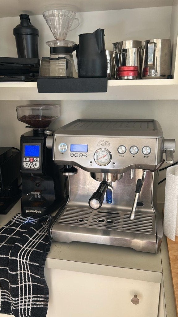 Sage/Solis Dual Boiler Espressomachine, 1 tasse, Enlèvement, Utilisé, Cafetière