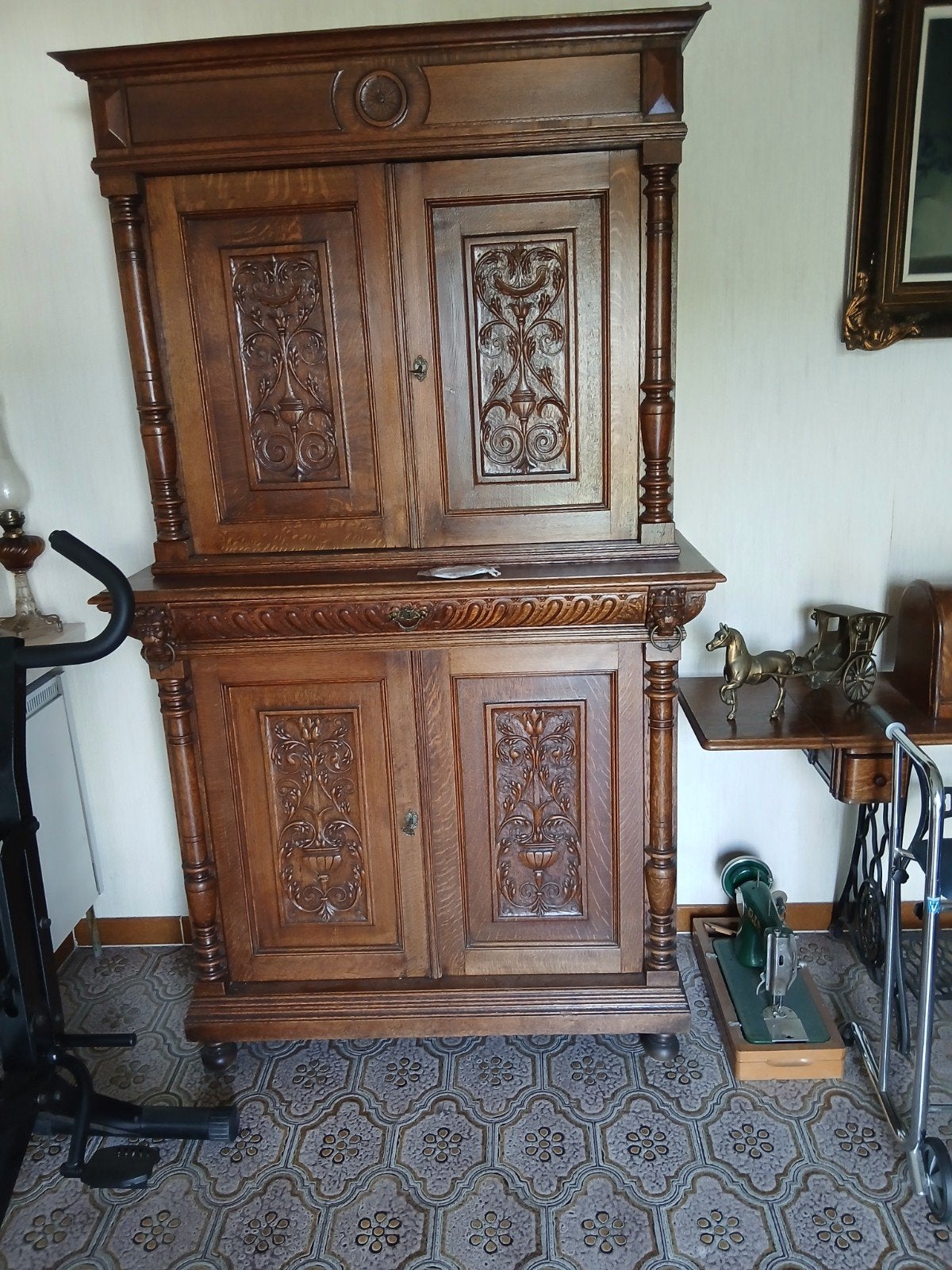 mooie mechelse kast, Ophalen