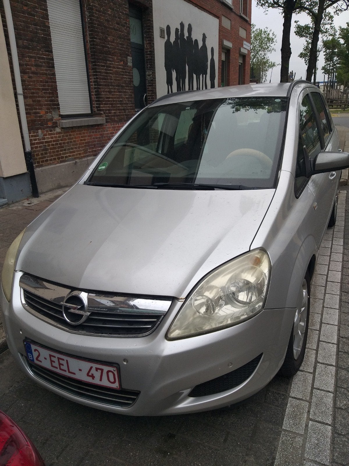 Zafira gris (euro 4) 2008, Argent ou Gris, Achat, Entreprise, 7 places