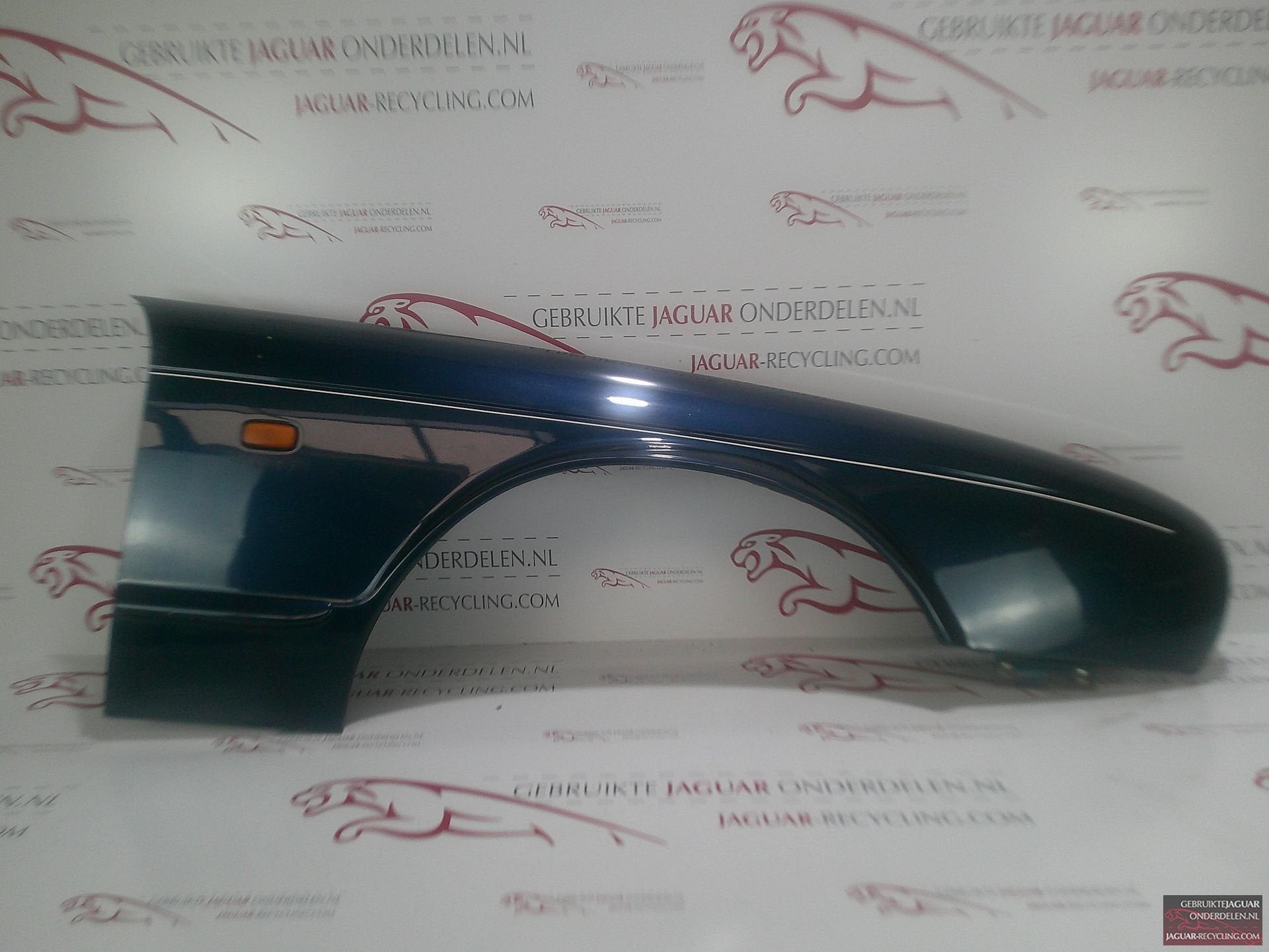 Spatbord rechts blauw kleur Jaguar XJ  X300 / X308 AXX1516, -, Droite, Utilisé, Jaguar