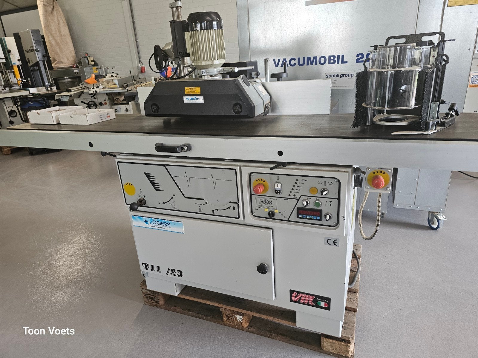 Freesmachine CMC Elektrisch hoog  / laag, Doe-het-zelf en Bouw, Ophalen, Overige soorten, Zo goed als nieuw, CMC