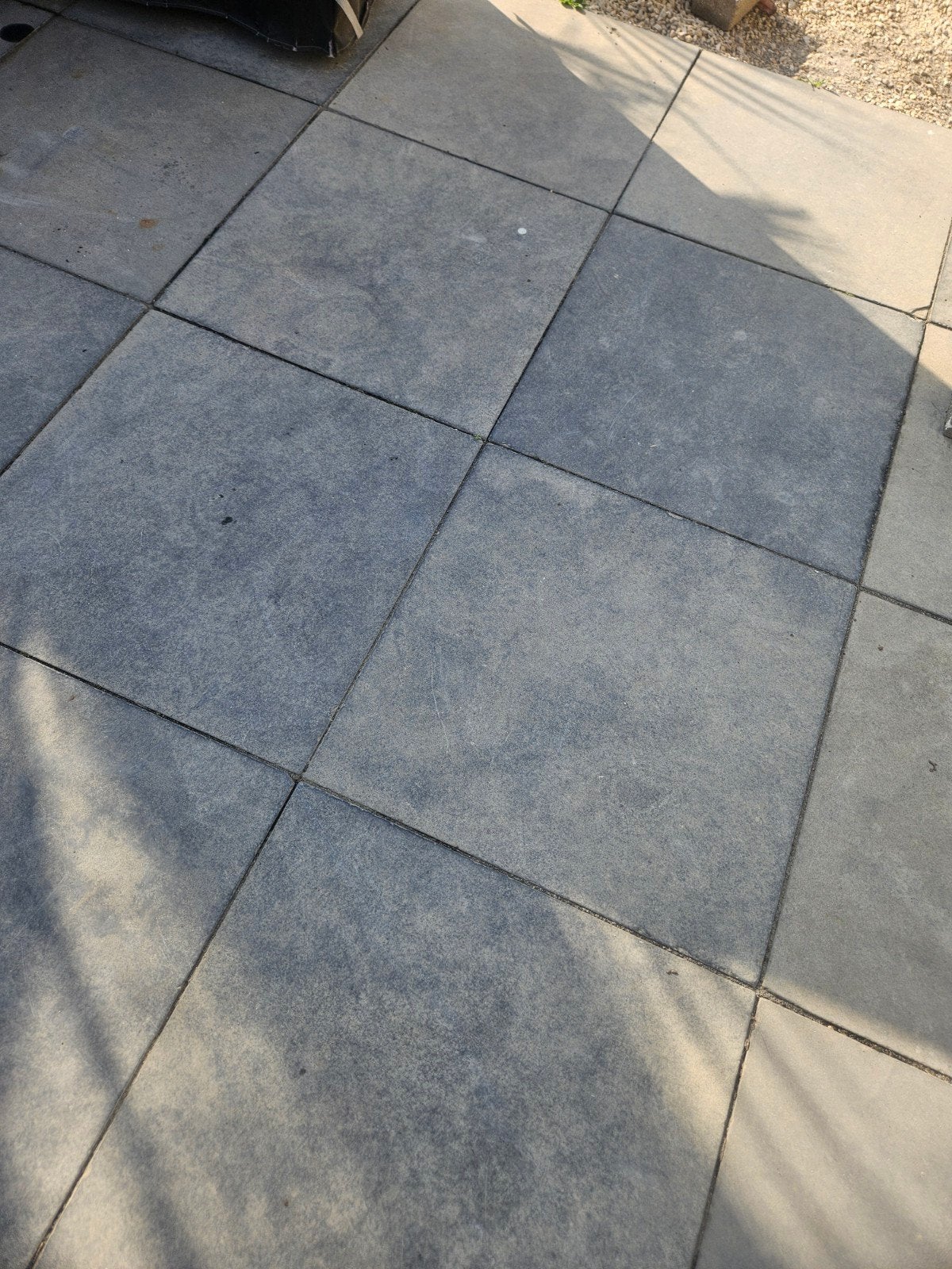 Terrastegels hardsteen, Tuin en Terras, Ophalen, Gebruikt, Terrastegels, Natuursteen