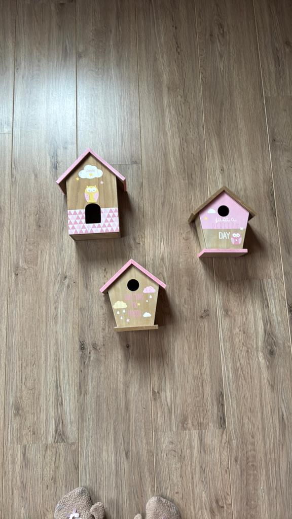 Vogelhuisjes kinderkamer, Ophalen, Zo goed als nieuw
