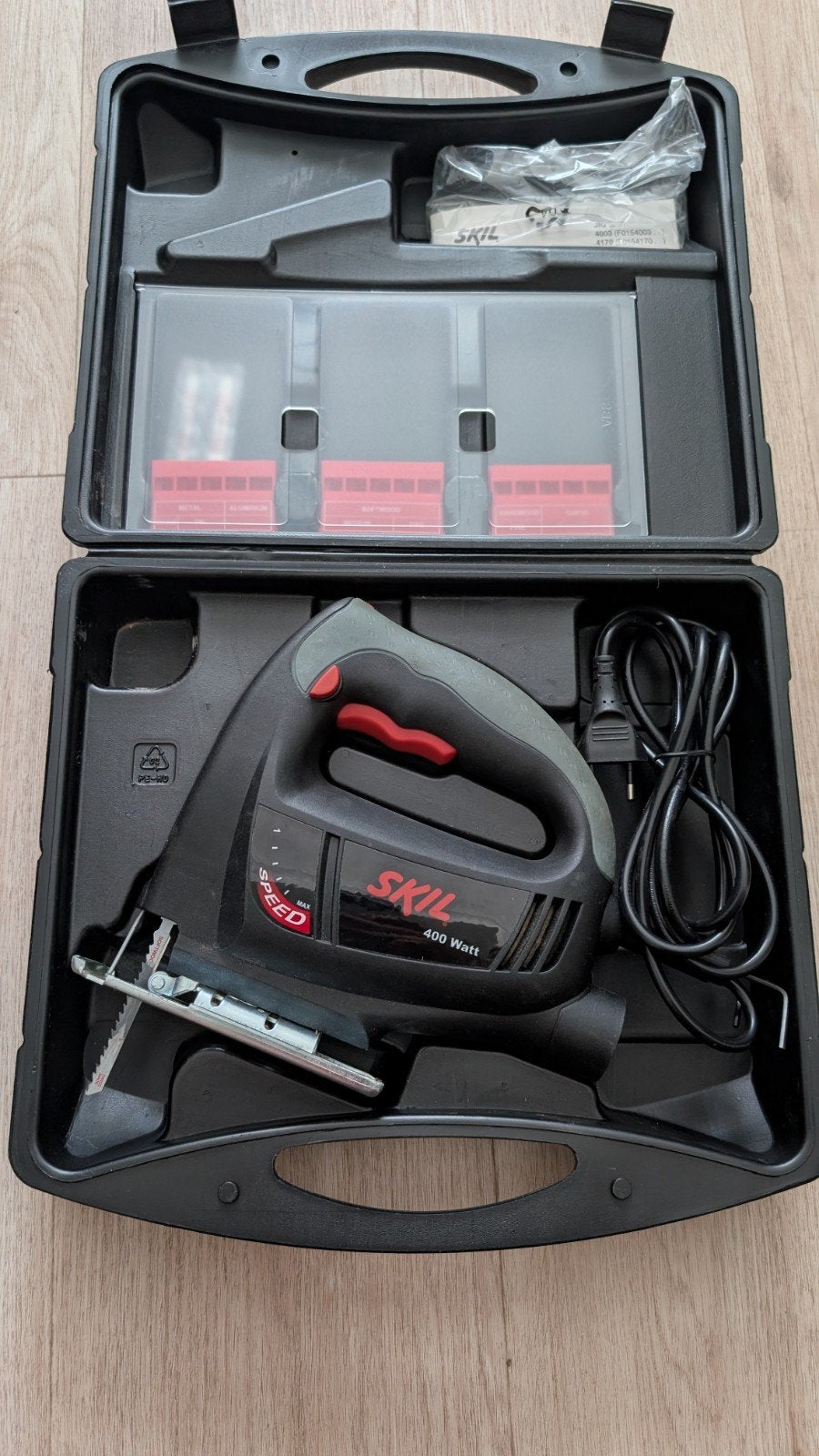 Scie sauteuse Skil 400W, Moins de 600 watts, Enlèvement ou Envoi, 30 à 70 mm, Comme neuf